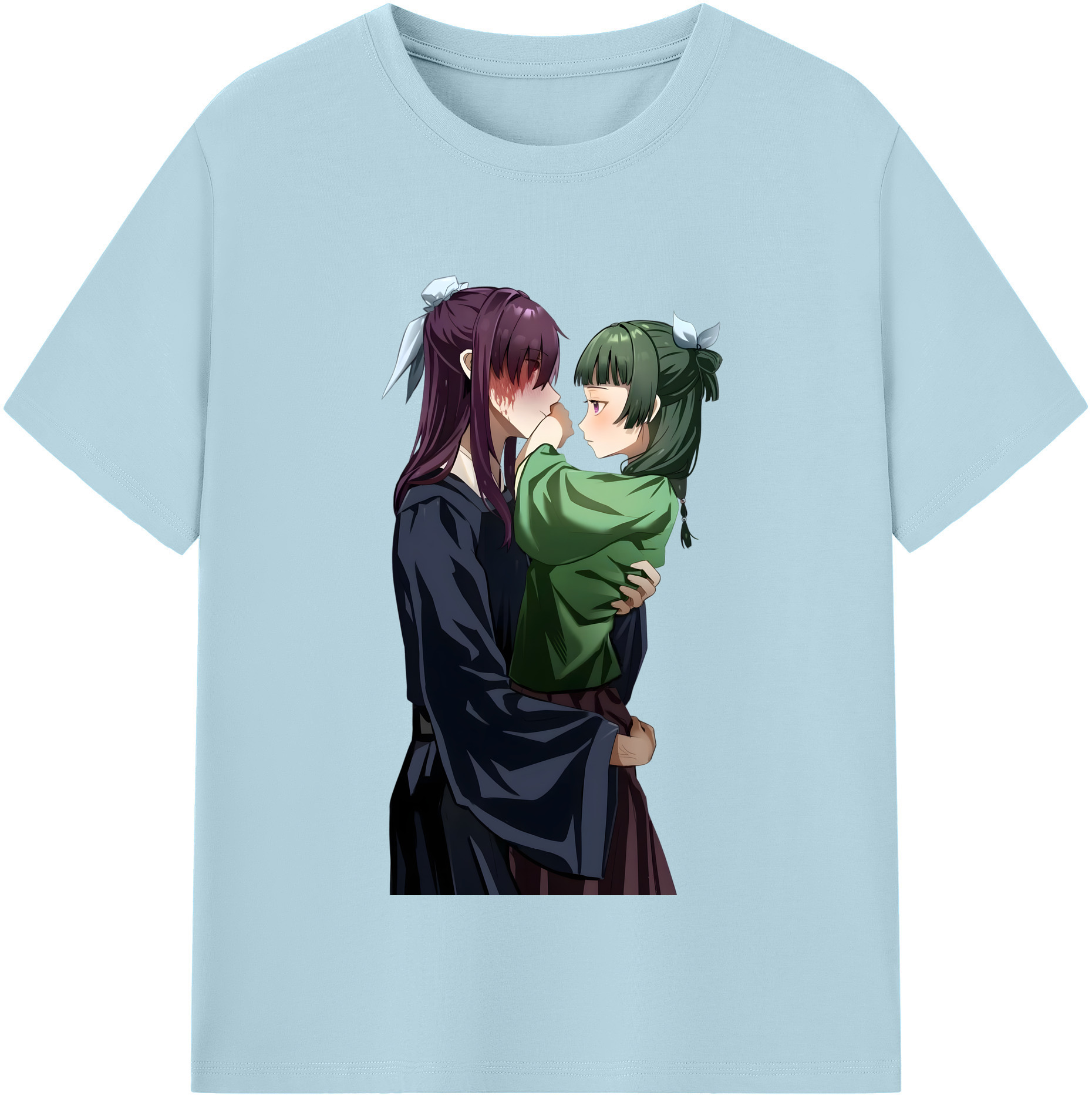 （画像用） 薬屋のひとりごと The Apothecary Diaries 綿100％半袖Tシャツ（フロントプリント）